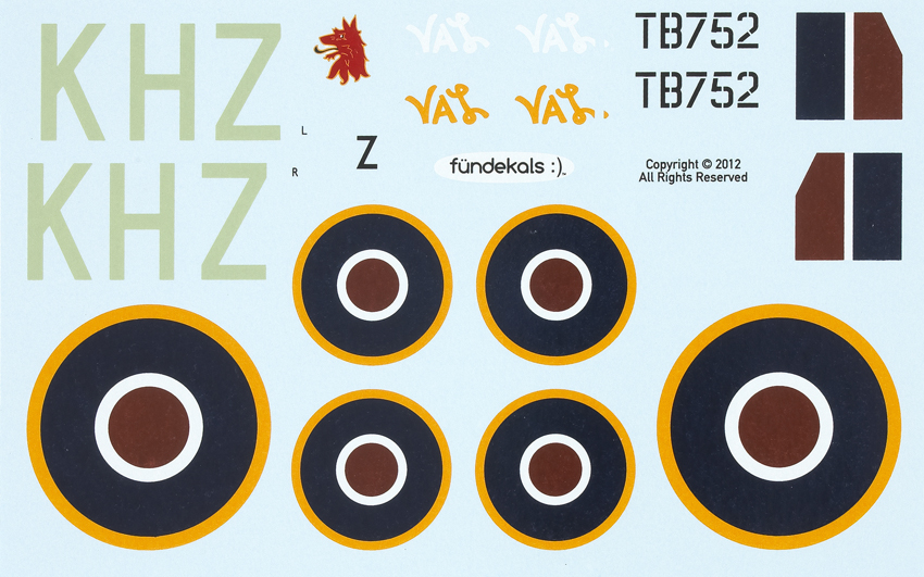 “Val” Squadron Leader Henry Zary, RCAF, Spitfire Mk XVI, TB752, 403 Squadron RCAF, Diepholz, Germany, April 1945