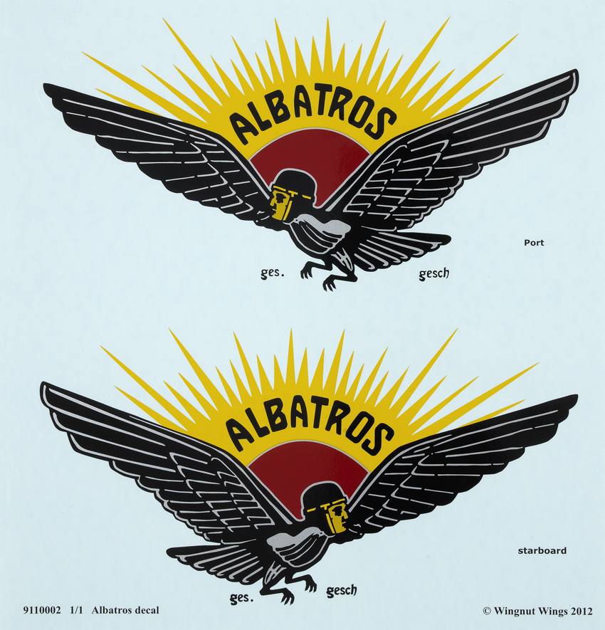 Albatros factory (left and right)