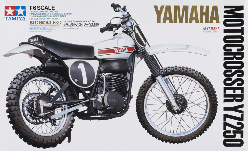 Yamaha motorcrosser YZ250