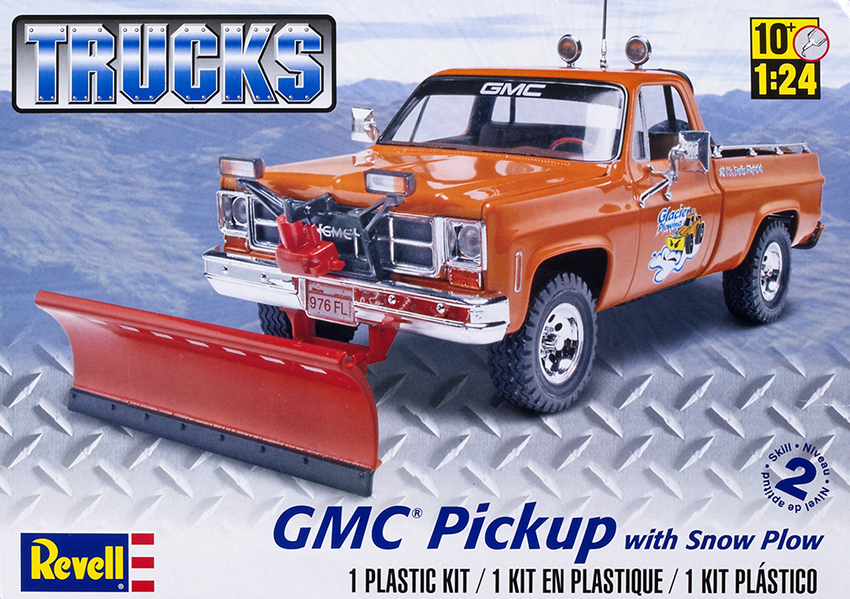 GMC Pickup with snow plow
