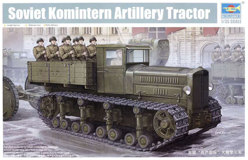 Soviet Komintern Artillery tractor