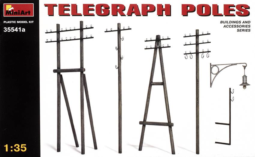 Telegraph poles