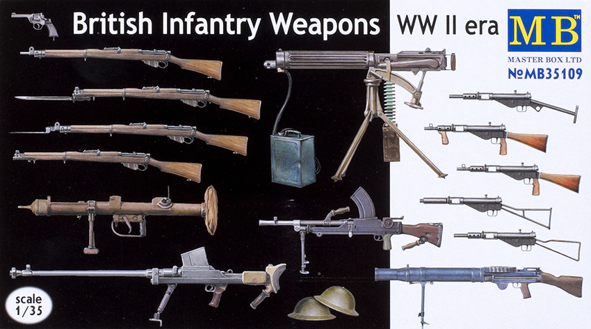 British infantry weapons WWII