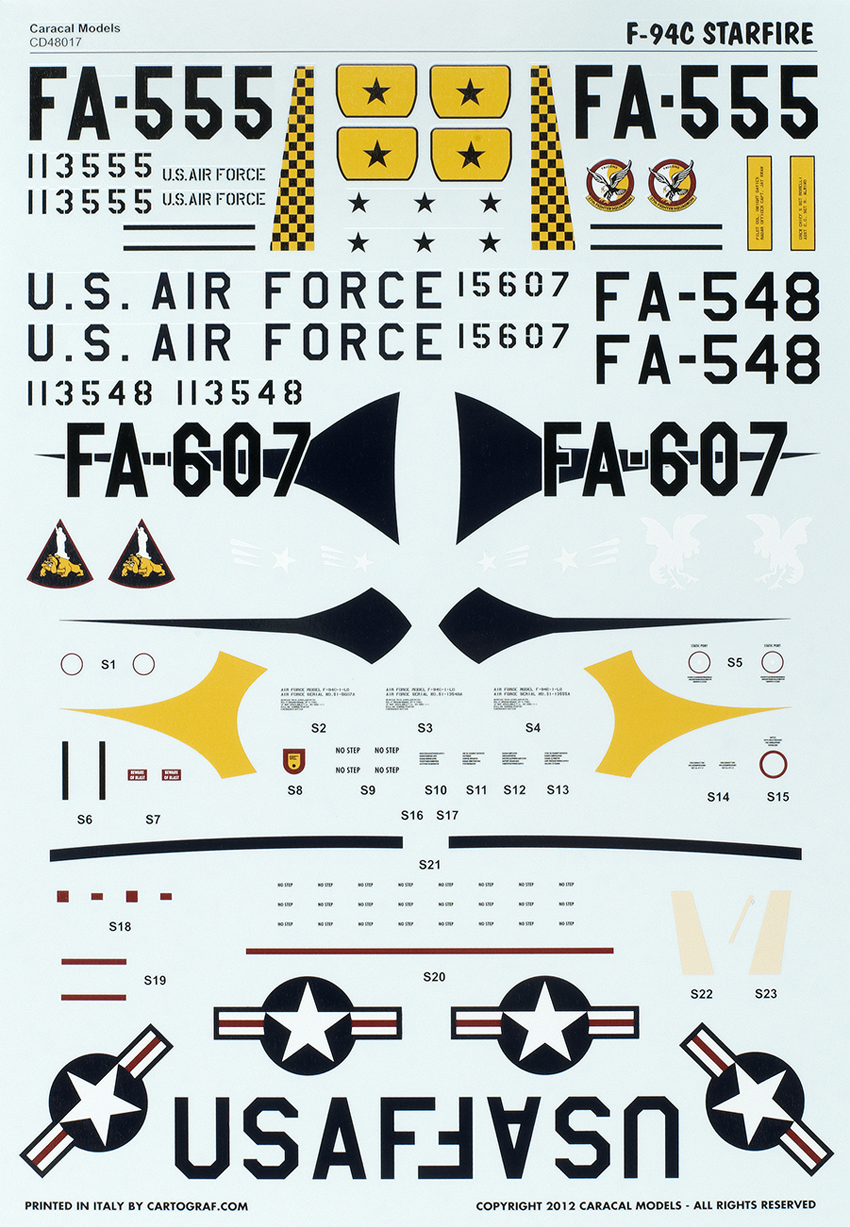 F-94C Starfire Cold War Interceptor