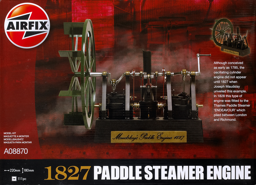 1827 paddle steamer engine