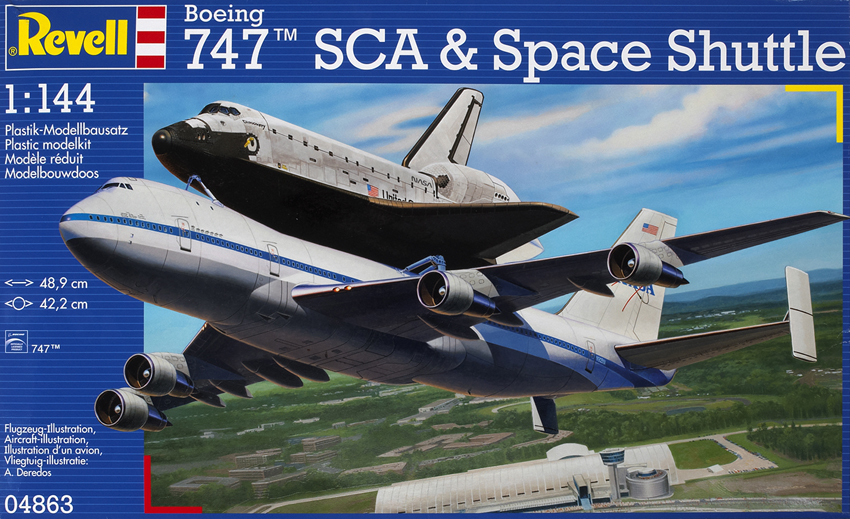 Boeing 747 SCA and space shuttle