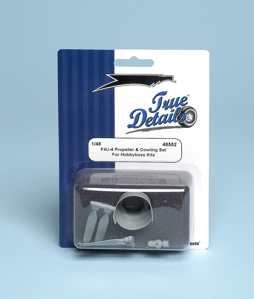 F4U-4 propeller and cowling set for HobbyBoss