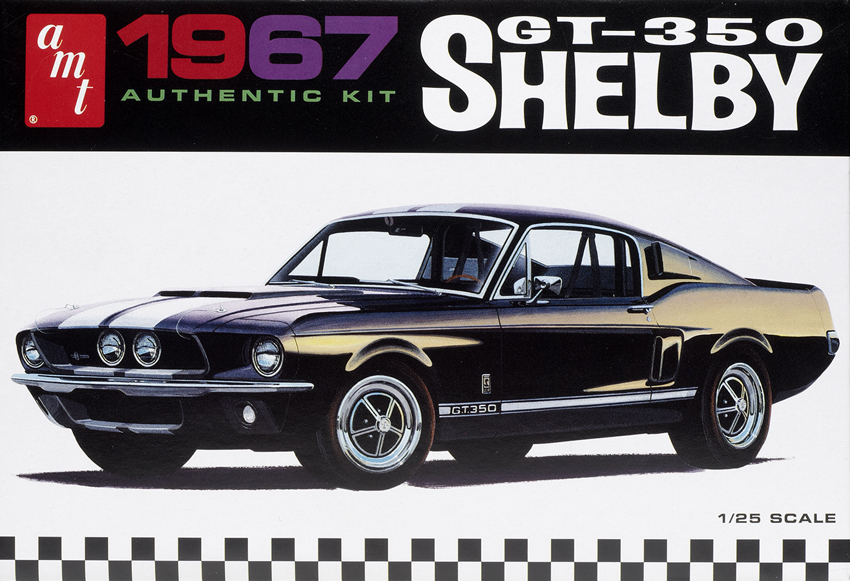 1967 GT-350 Shelby (molded in white)