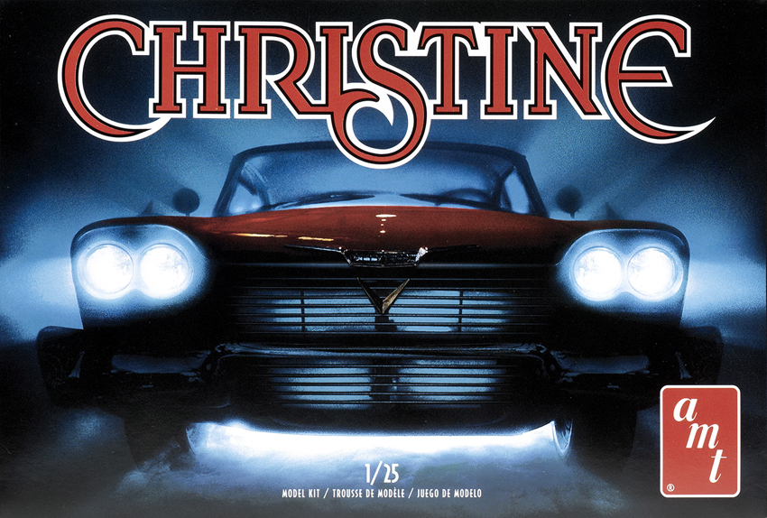 Christine (molded in red)