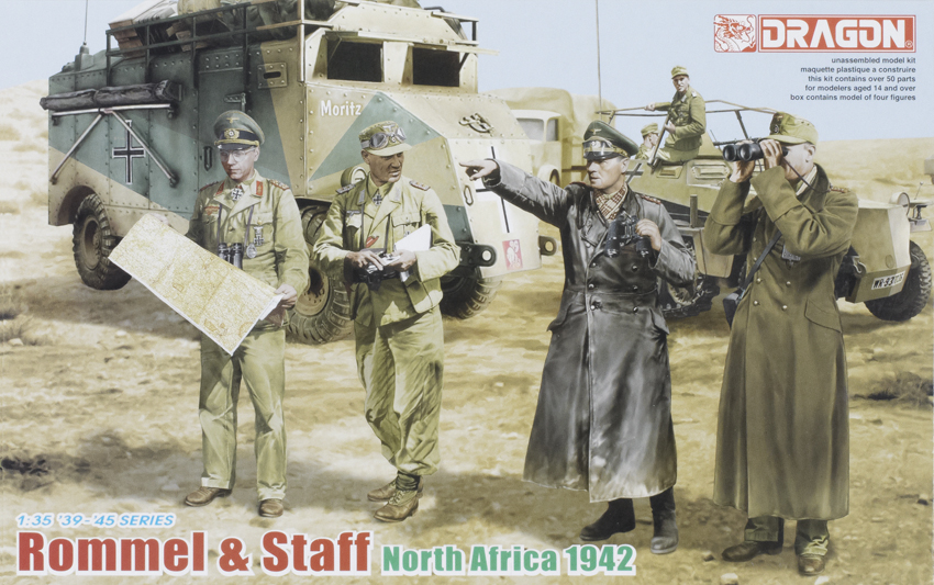 Rommel & Staff North Africa 1942