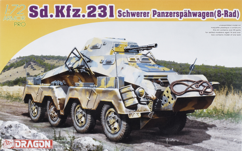 SdKfz.231 Schwerer Panzerspähwagen (8-rad)