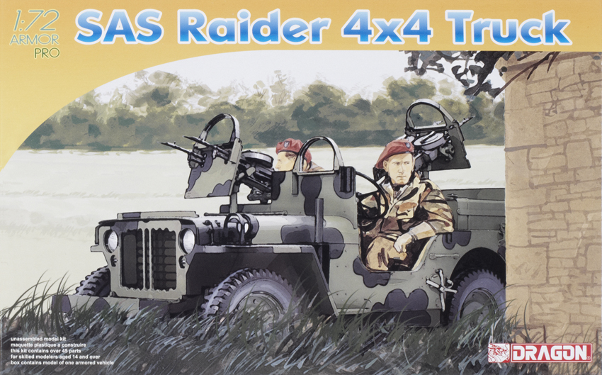 SAS Raider 4×4 truck