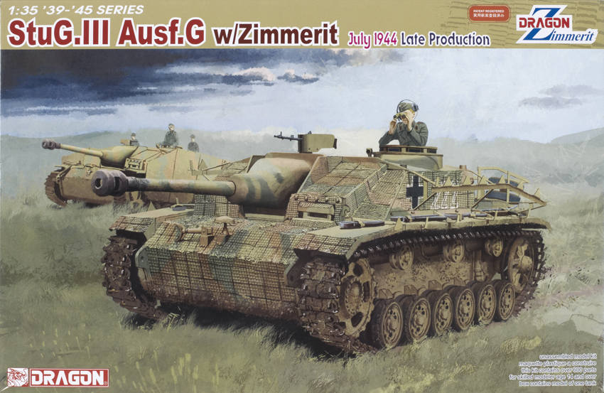 StuG.III Ausf.G with Zimmerit July 1944 late production