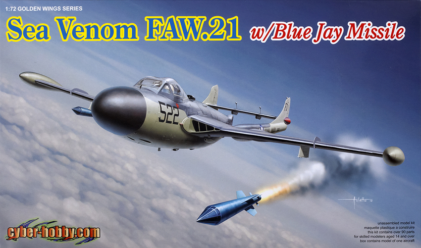 Sea Venom FAW.21 with Blue Jay missile