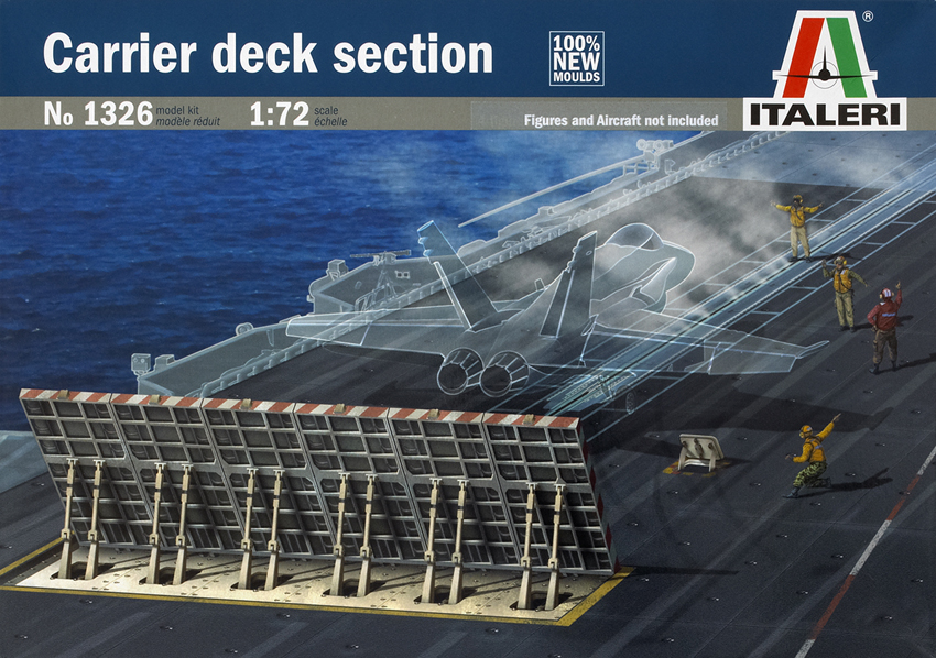 Carrier deck section