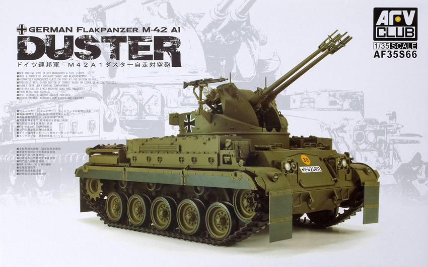 German flakpanzer M-42 A1 Duster