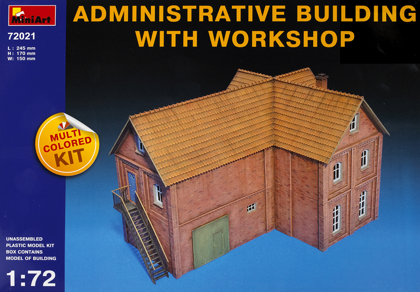 Administrative building with workshop