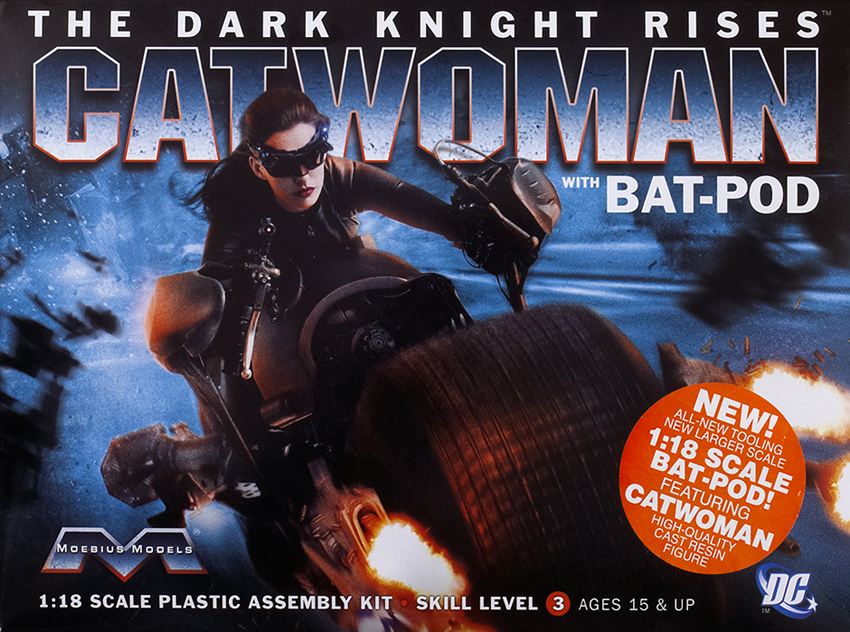Catwoman with Bat-pod (Dark Knight Rises)