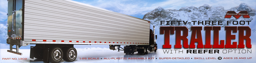Fifty-three foot Trailer with reefer option