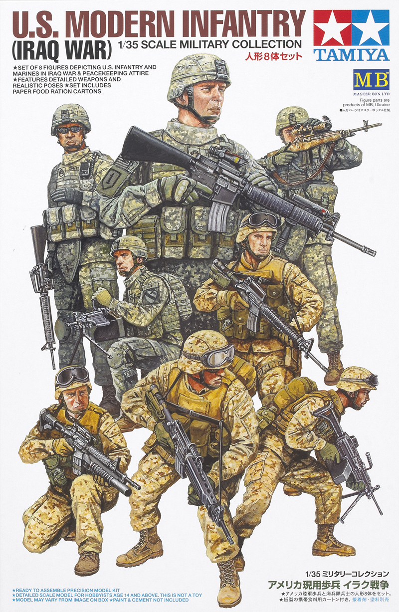 U.S. modern infantry Iraq War