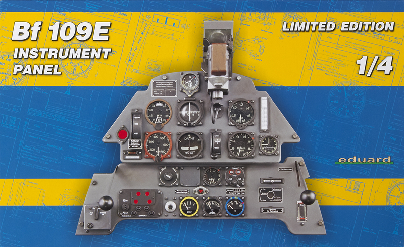 Bf 109E instrument panel