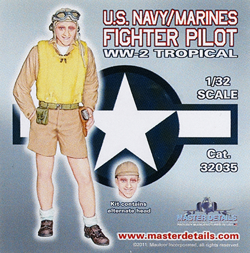 U.S Navy/Marines fighter pilot WWII tropical