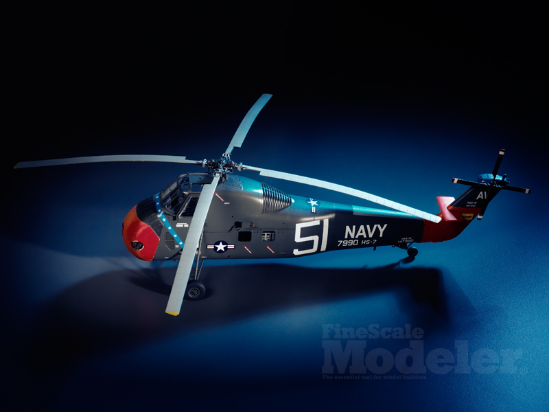 Desktop Wallpaper: Gallery Models’ 1/48 scale H-34 U.S. Navy Rescue helicopter