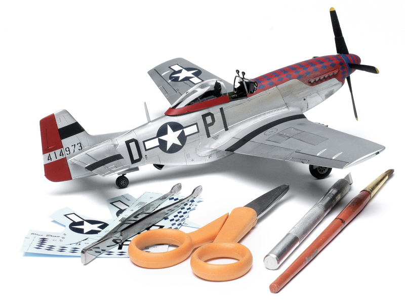 Hasegawa 1/48 scale P-51D walkaround