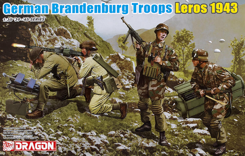 German Brandenburg troops Leros 1943