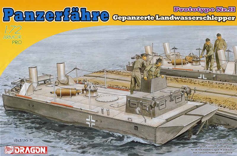 Panzerfähre Gepanzerte landwasserschlepper Prototype Nr.II