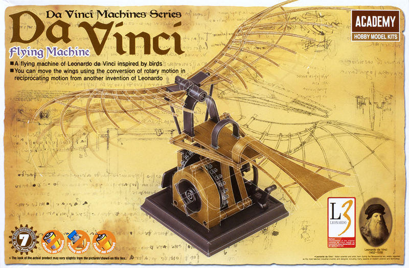 DaVinci flying machine