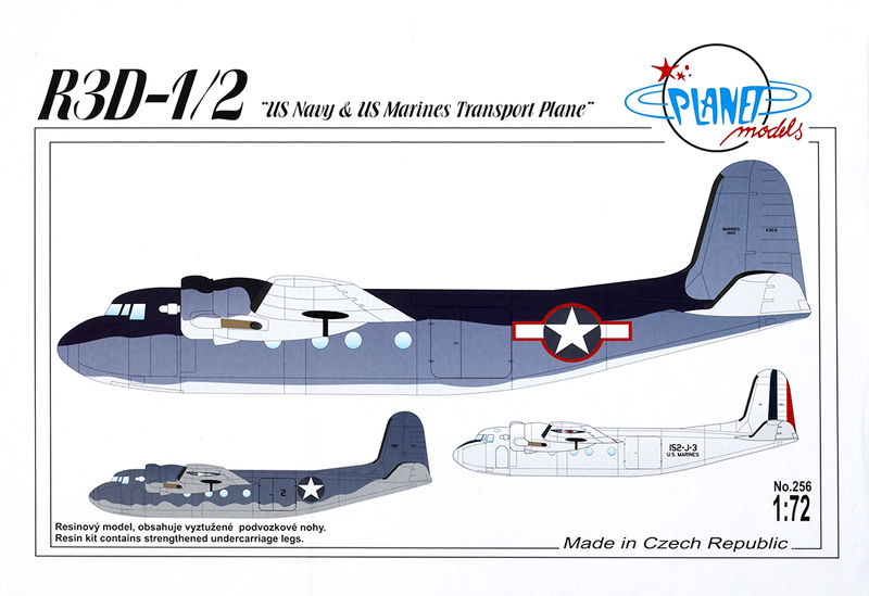 R3D-1/2 US Navy and US Marines transport plane