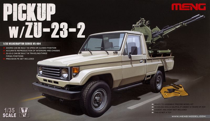 Pickup with ZU-23-2