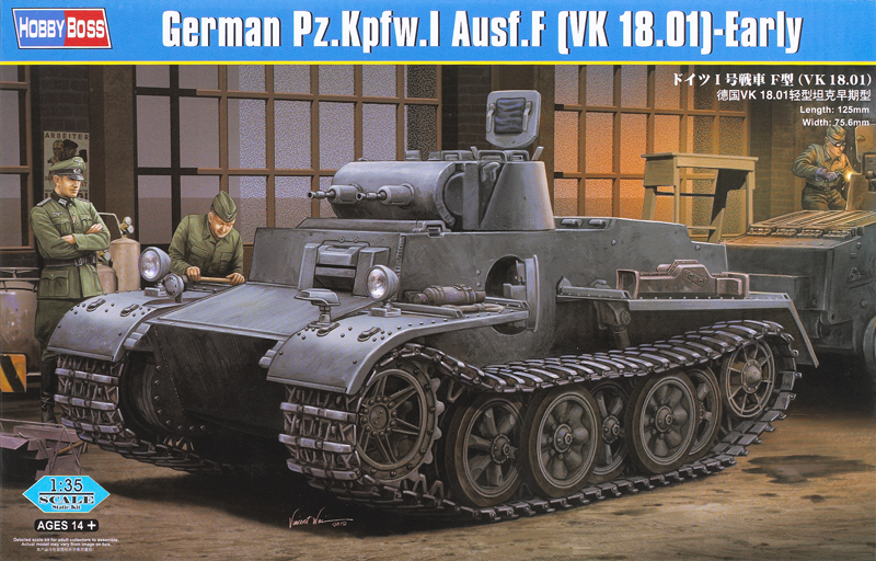 German PzKpfw.I Ausf.F (VK 18.01) early