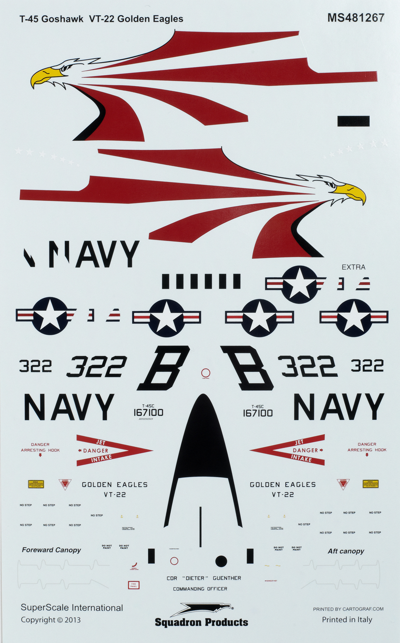 Boeing T-45C Goshawk VT-22 Golden Eagles