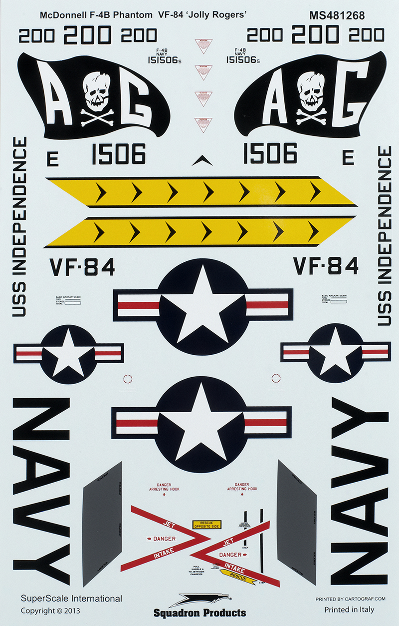 McDonnell F-4B Phantom VF-84 Jolly Rogers