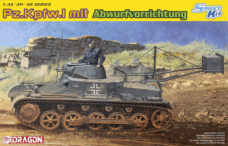 PzKpfw.I mit Abwwurfvorrichtung