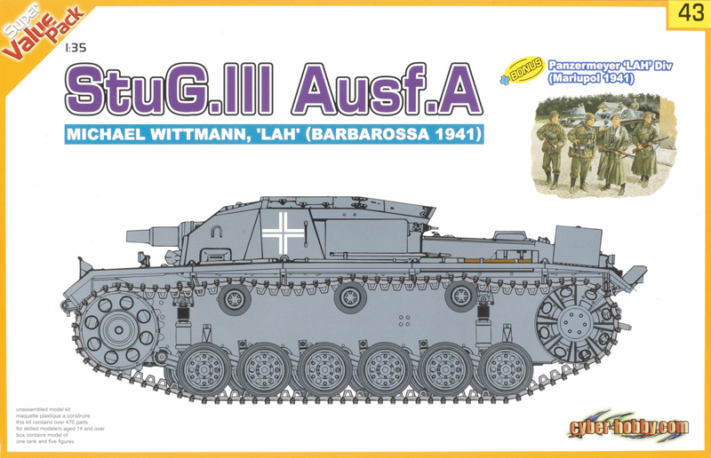 StuG.III Ausf.A (Michael Wittmann “LAH” (Barbarossa 1941)