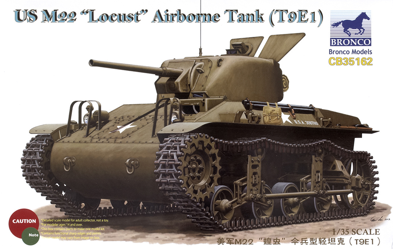US M22 “Locust” airborne tank (T9E1)