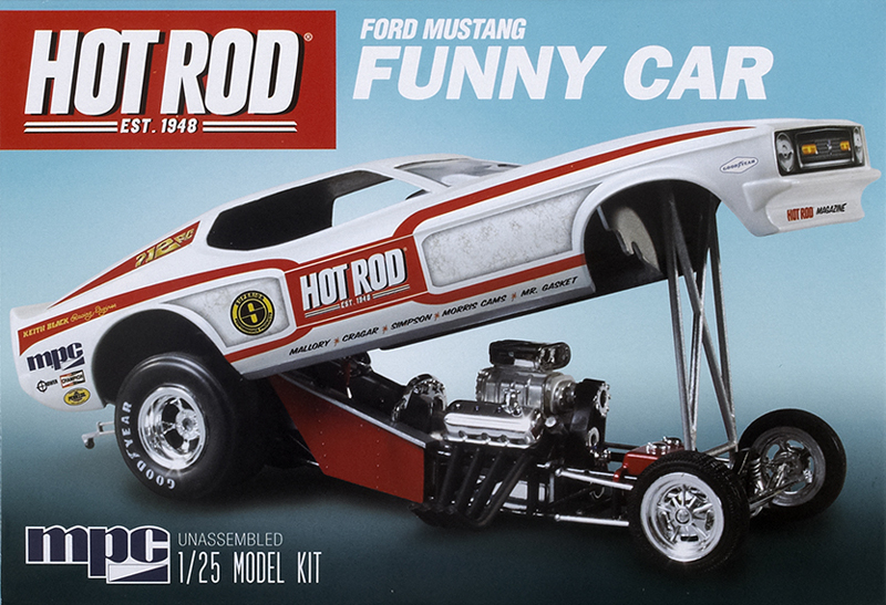 Hot Rod Ford Mustang Funny Car