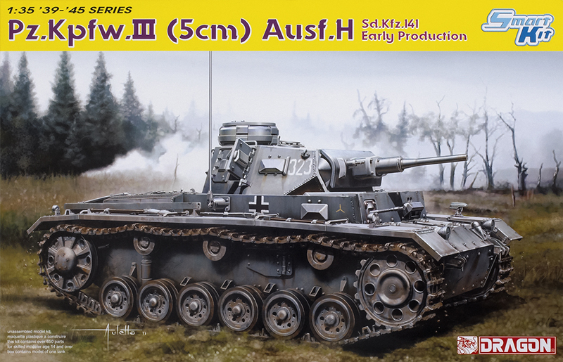 PzKpfw.III (5cm) Ausf.H SdKfz.141 early production