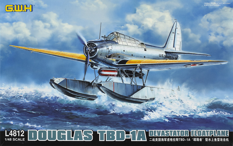 Douglas TBD-1A Devastator floatplane