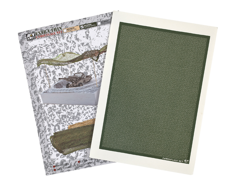 Extra thin camouflage net