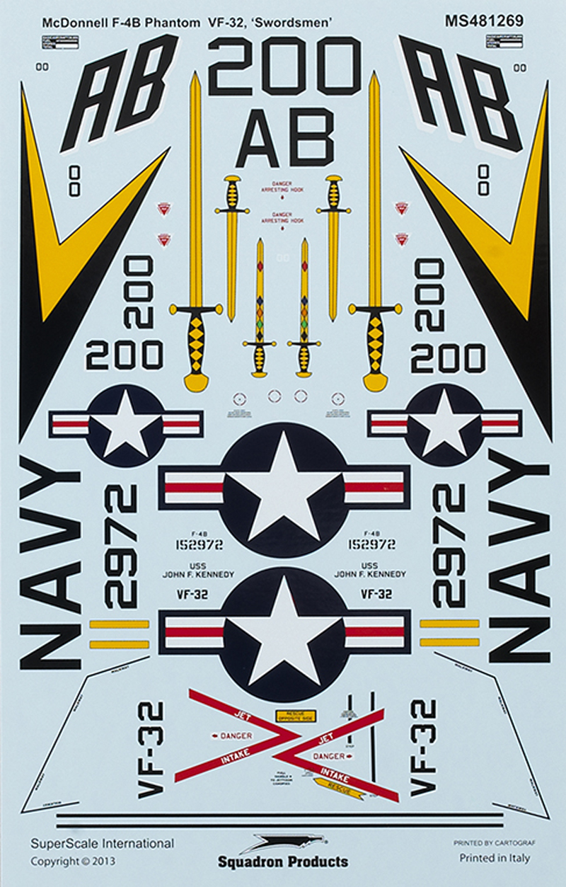 McDonnell F-4B Phantom VF-32 “Swordsmen”