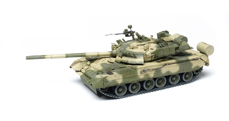 Xact Scale Models 1/35 T-80U 戦車 完成品 Xact Scale Models 1/35 scale T-80U Russian main battle tank
