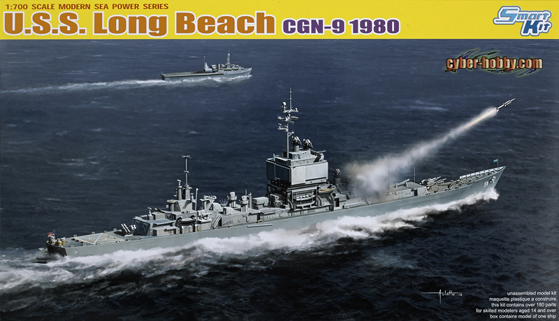 USS Long Beach CGN-9 1980