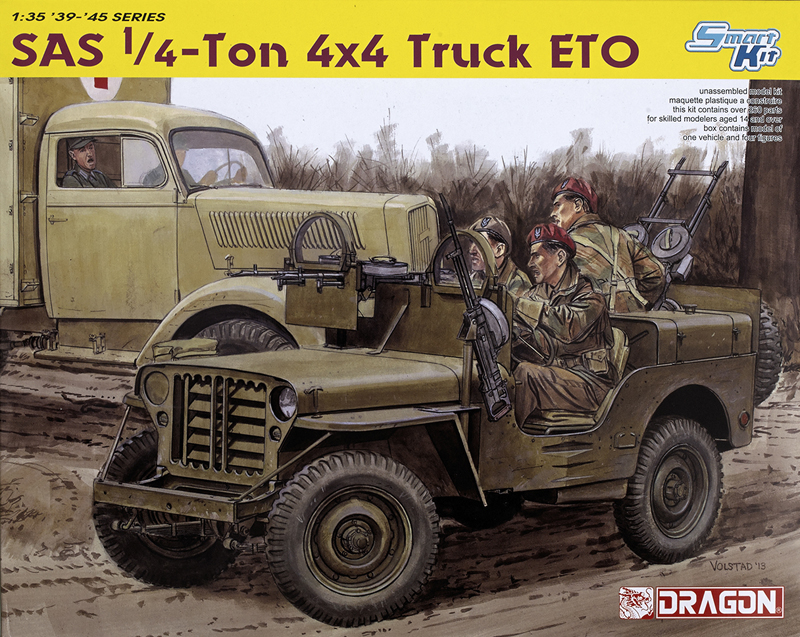 SAS 1/4-ton 4×4 truck ETO