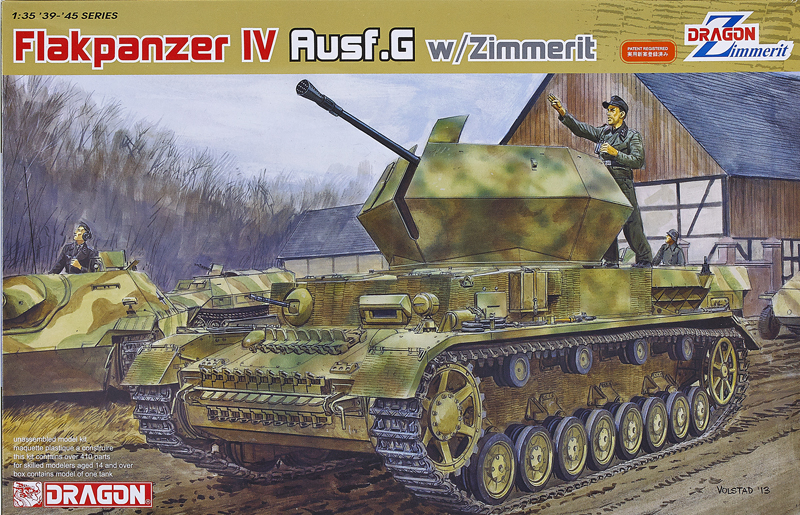 Flakpanzer IV Ausf.G with Zimmerit