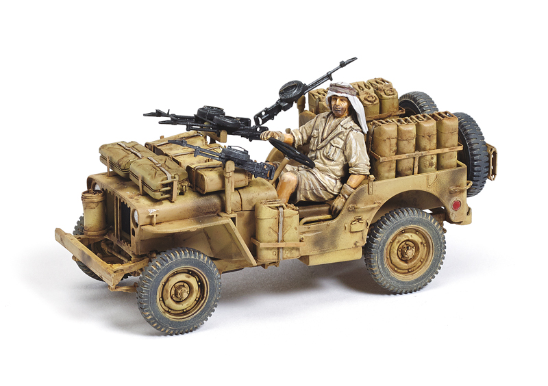 Dragon 1/35 scale 1/4-ton SAS 4×4 Patrol Comander’s Car