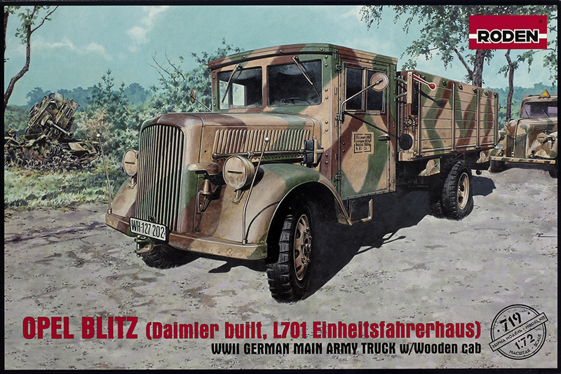 Roden 1 72 scale Opel Blitz Kfz 305 4×2